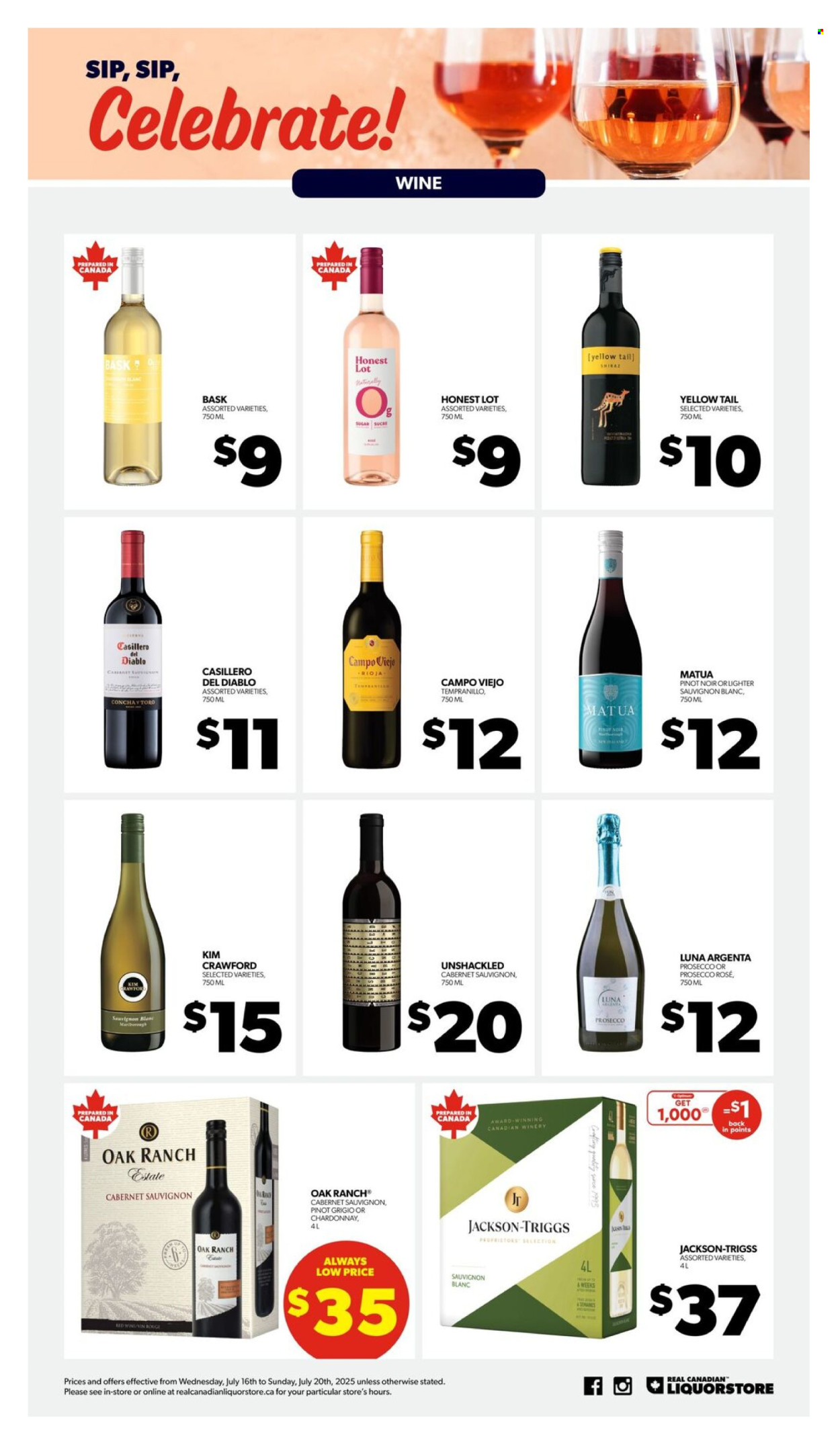 Real Canadian Liquorstore flyer - July 16, 2025 - July 20, 2025. Page 7