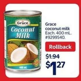 Grace Coconut Milk