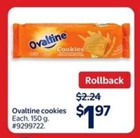 Ovaltine Cookies