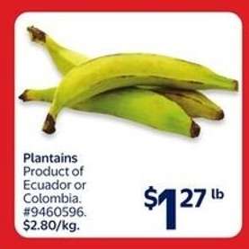 PLANTAINS