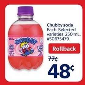 Chubby soda