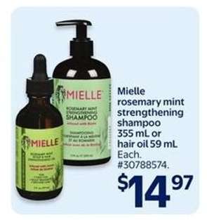 Mielle rosemary mint strengthening shampoo or hair oil