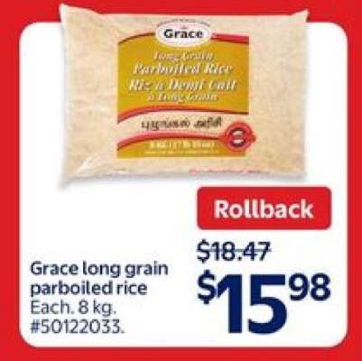 Grace Long Grain Parboiled Rice