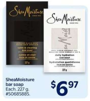 SheaMoisture bar soap