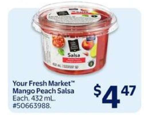 Your Fresh Market Mango Peach Salsa