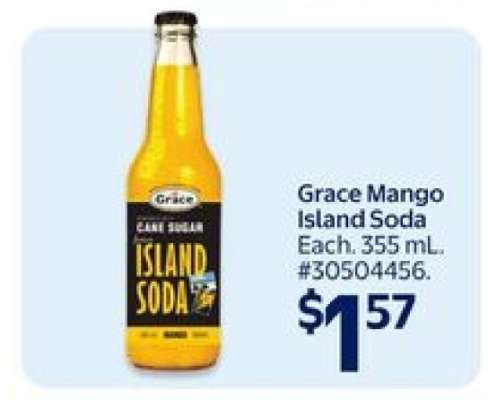 Grace Mango Island Soda