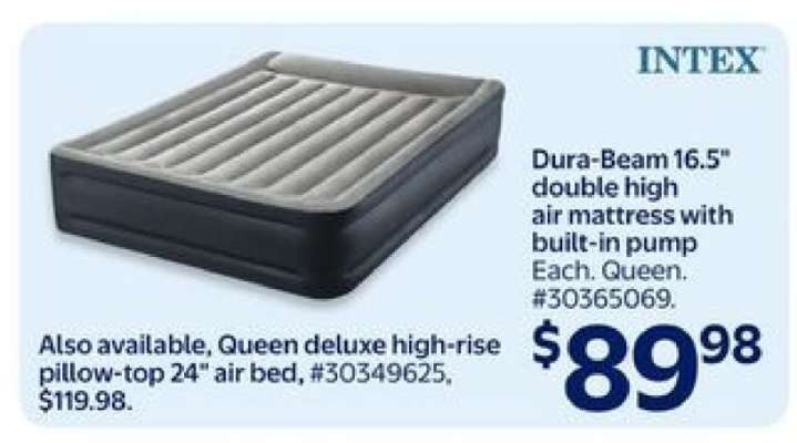 Dura-Beam 16.5" double high air mattress