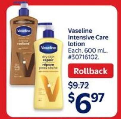 Vaseline Intensive Care Lotion