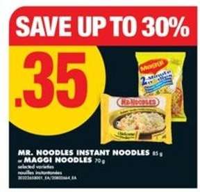 Mr. Noodles Instant Noodles or Maggi Noodles