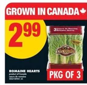 ROMAINE HEARTS
