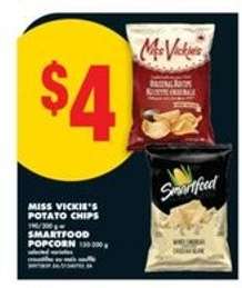 Miss Vickie's Potato Chips / Smartfood Popcorn