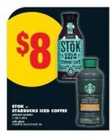 STOK or Starbucks Iced Coffee