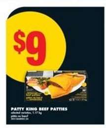PATTY KING BEEF PATTIES