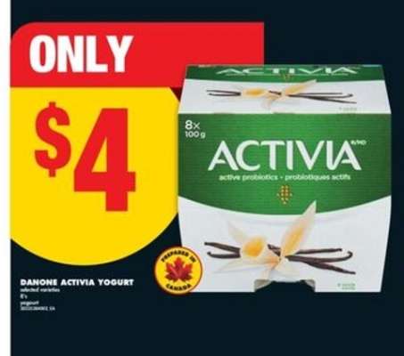 DANONE ACTIVIA YOGURT