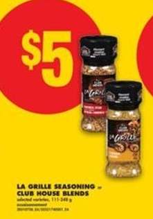 LA GRILLE SEASONING – CLUB HOUSE BLENDS