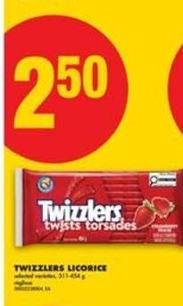 TWIZZLERS LICORICE
