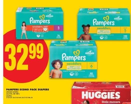 PAMPERS ECONO PACK DIAPERS