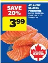 ATLANTIC SALMON PORTIONS