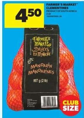 Farmer's Market Clementines