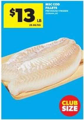 MSC Cod Fillets