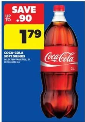 COCA-COLA SOFT DRINKS