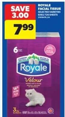 Royale Facial Tissue