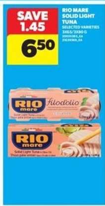 Rio Mare Solid Light Tuna