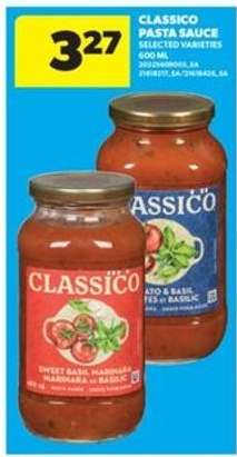 Classico Pasta Sauce
