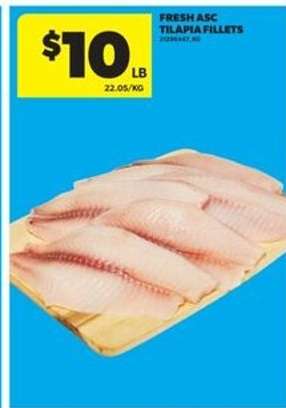 FRESH ASC TILAPIA FILLETS