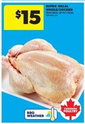 SUFRA HALAL WHOLE CHICKEN