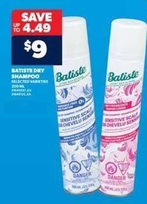BATISTE DRY SHAMPOO