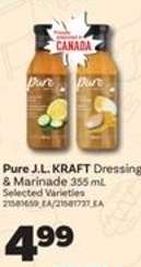 Pure J.L. Kraft Dressing & Marinade