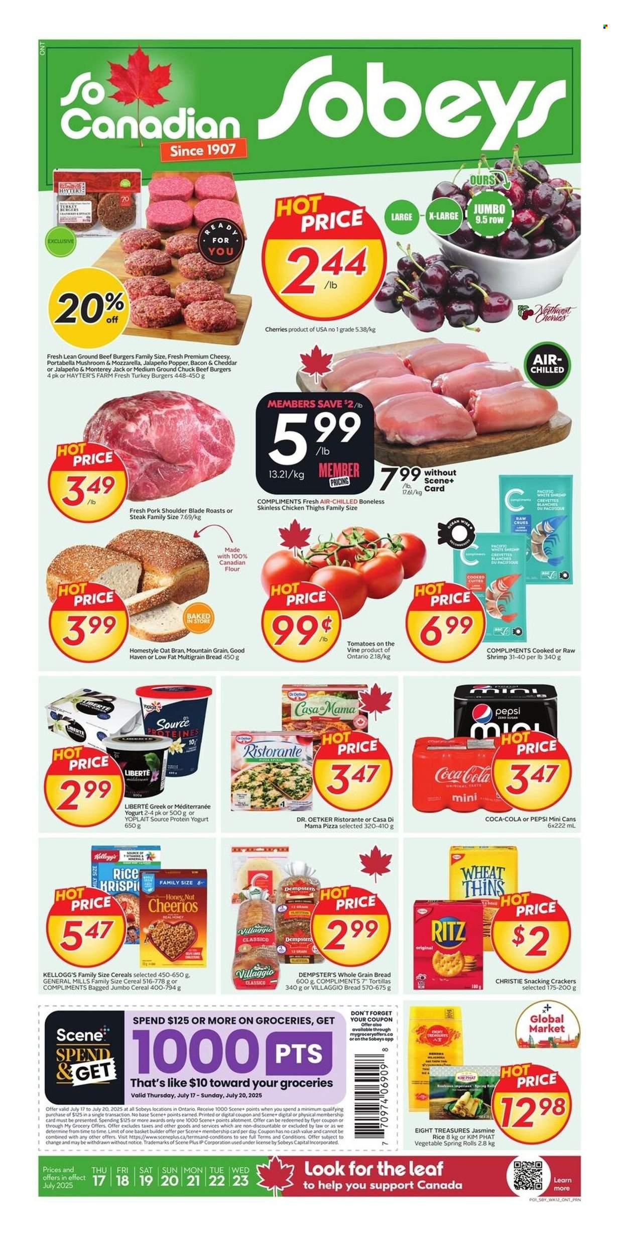 Sobeys flyer - July 17, 2025 - July 23, 2025. Page 1