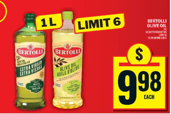 BERTOLLI OLIVE OIL