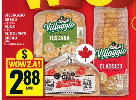 Villaggio Bread & Rudolph's Bread