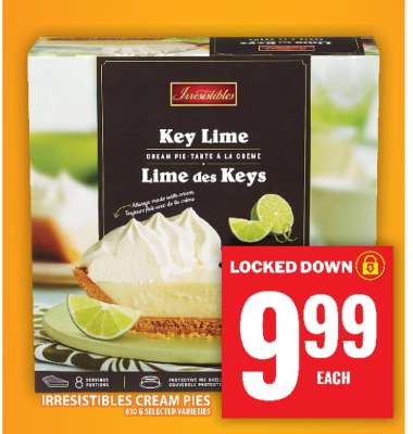 IRRESISTIBLES CREAM PIES