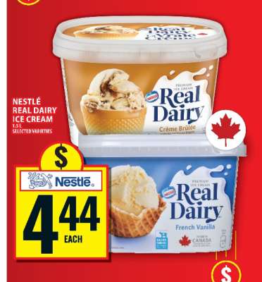 Nestlé Real Dairy Ice Cream