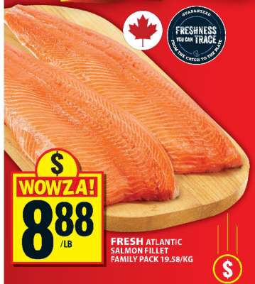 FRESH ATLANTIC SALMON FILLET FAMILY PACK
