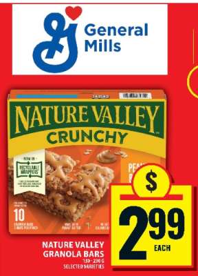 NATURE VALLEY GRANOLA BARS