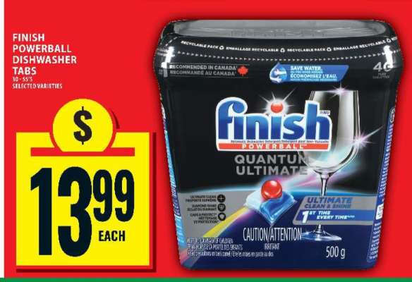 FINISH POWERBALL DISHWASHER TABS