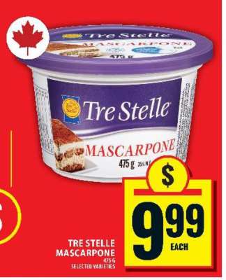 Tre Stelle Mascarpone