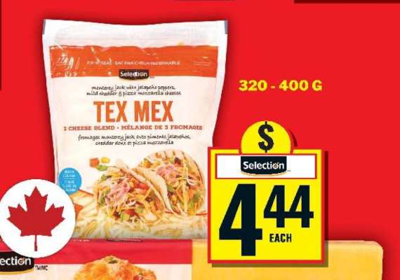 Selection Tex Mex Cheese