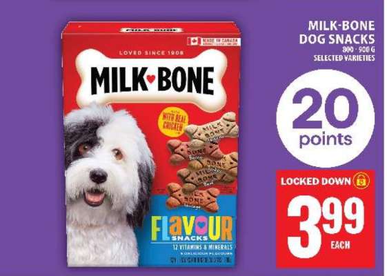 MILK-BONE DOG SNACKS