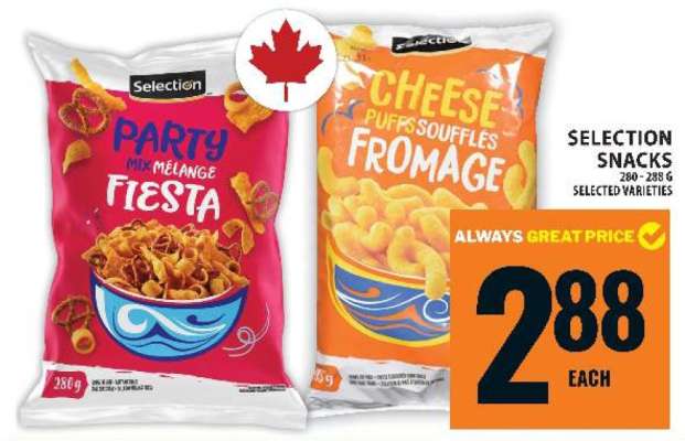 SELECTION SNACKS