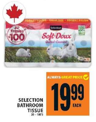 SELECTION BATHROOM TISSUE