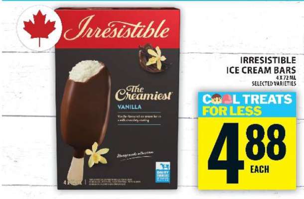 Irresistible Ice Cream Bars