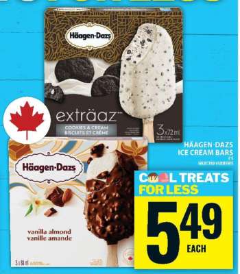HÄAGEN-DAZS ICE CREAM BARS