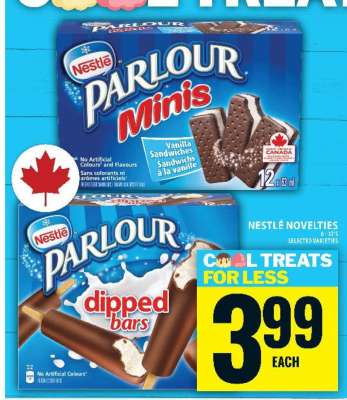 Nestlé Parlour Minis & Dipped Bars