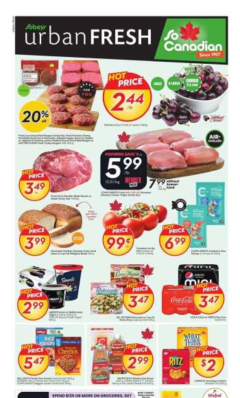 Sobeys Urban Fresh Flyer - July 17, 2025 - July 23, 2025.