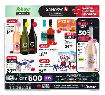 Sobeys Liquor Flyer - July 17, 2025 - July 23, 2025.